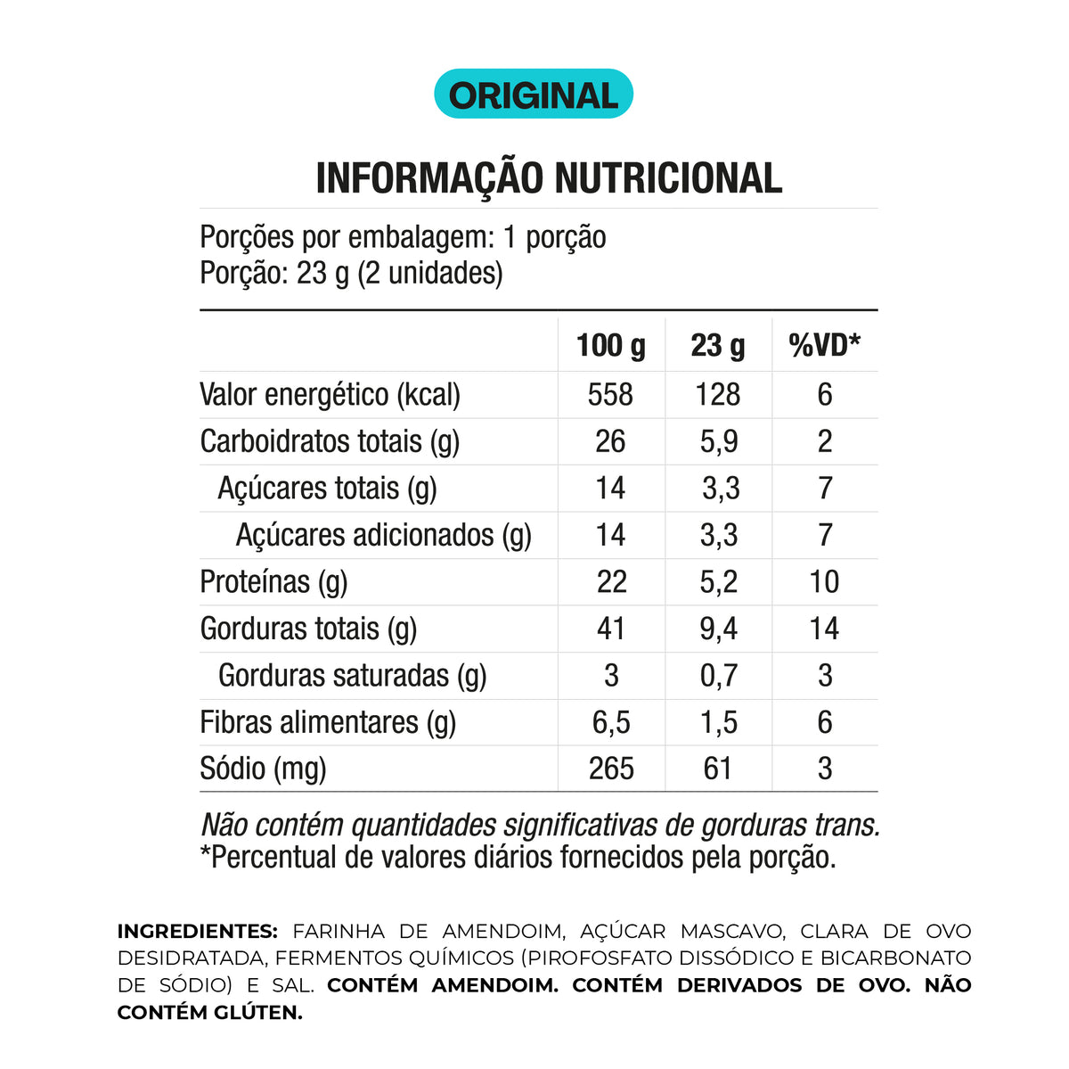 Croquinole de Amendoim, 23g