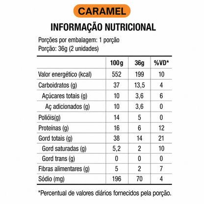 Choco Croquinole Caramel, 36g